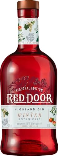 Benromach Red Door Highland Gin with Winter Botanicals 45% Vol. | Seasonal Edition Gin (1 x 0.7 l) von Benromach