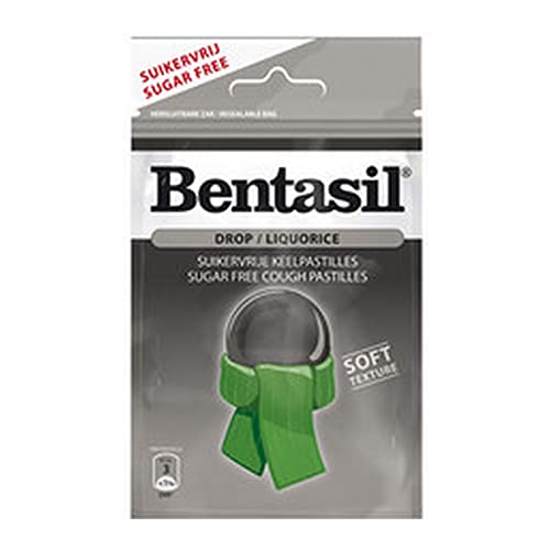 Bentasil Hals Pastilles Lakritz - 12 Beutel x 32 Gramm von Bentasil