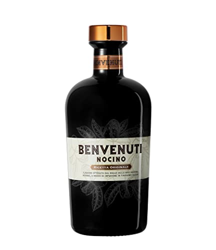 Nocino Benvenuti 70cl - Likör ausschließlich aus italienischen Walnüssen nach altem Rezept erzeugt. 34% vol. von Benvenuti