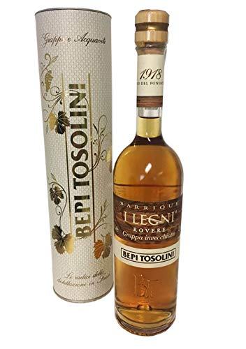 GRAPPA BEPI TOSOLINI DIE HOLZ-BARRIQUE-EICHE CL.50 MIT KOFFER von Bepi Tosolini