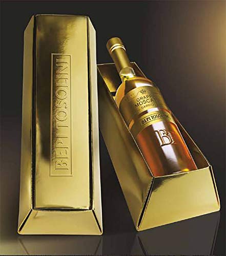 GRAPPA BEPI TOSOLINI MOSCATO BARRIQUE GOLD CL.50 MIT KOFFER von Bepi Tosolini