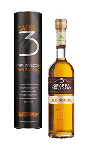 GRAPPA INVECCHIATA TRIPLE CASKS BEPI TOSOLINI ASTUCCIO (1x0,50l) von Bepi Tosolini