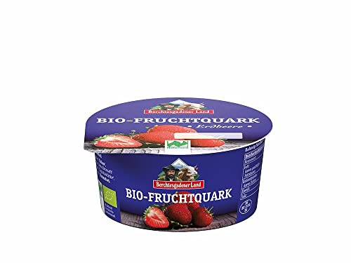 Berchtesgadener Land BGL Bio-Fruchtquark Erdbeere Halbfettstufe (6 x 150 gr) von Berchtesgadener Land