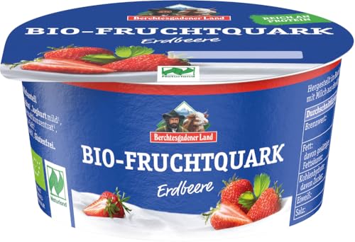 Berchtesgadener Land BGL Bio-Fruchtquark Erdbeere Halbfettstufe (6 x 150 gr) von Berchtesgadener Land