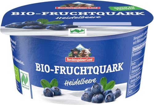 Berchtesgadener Land BGL Bio-Fruchtquark Heidelbeere (6 x 150 gr) von Berchtesgadener Land