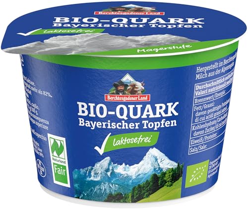 Berchtesgadener Land BGL Bio-Quark Magerstufe laktosefrei (6 x 250 gr) von Berchtesgadener Land