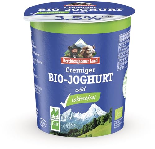 Berchtesgadener Land BGL Cremiger Bio-Naturjoghurt L- 3,5% Fett (6 x 400 gr) von Berchtesgadener Land