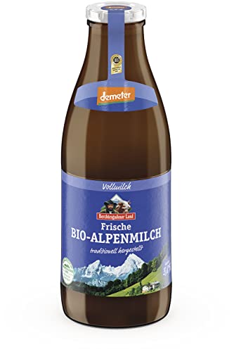 Berchtesgadener Land BGL Frische Bio-Alpenmilch 3,8% Fett (6 x 1 l) von Berchtesgadener Land