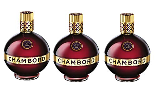 3 Flaschen Chambord Black Rasberry Liquer a 500ml 16,5% Vol. von Berentzen