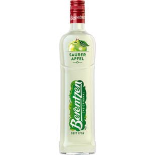 6 Flaschen Berentzen saurer Apfel a 0,7L 16% Vol. Klarer mit Apfel 6 Flaschen Berentzen saurer Apfel a 0,7L 16% Vol. Klarer mit Apfel von Berentzen