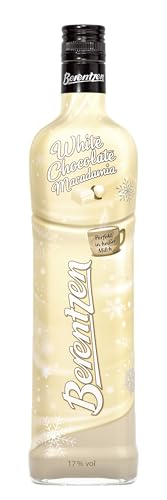 Berentzen | White Chocolate Macadamia | Der Geschmack von zartschmelzender weißer Schokolade und feiner Macadamia-Nuss | Pur, auf Eis oder in heißer Milch | 0,7L | 17% Vol. von Berentzen