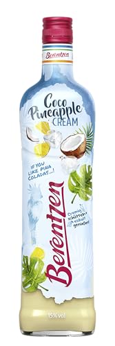 Berentzen | Coco Pineapple Cream | Mit dem Geschmack von Kokosnuss, Ananas und sahniger Creme | Perfekt pur, auf Eis oder für tropische Desserts | 0,7L | 15% Vol. Berentzen | Coco Pineapple Cream | Mit dem Geschmack von Kokosnuss, Ananas und sahniger Creme | Perfekt pur, auf Eis oder für tropische Desserts | 0,7L | 15% Vol. von Berentzen