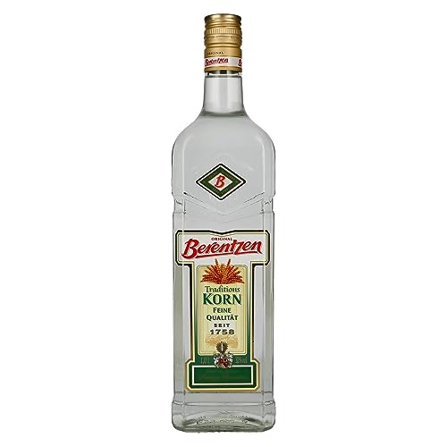 Berentzen | Traditionskorn | Fein-mild und klassisch aus hochwertigem Weizen | Vielseitig pur, auf Eis oder für Mixgetränke | 1L | 32% Vol. Berentzen | Traditionskorn | Fein-mild und klassisch aus hochwertigem Weizen | Vielseitig pur, auf Eis oder für Mixgetränke | 1L | 32% Vol. von Berentzen
