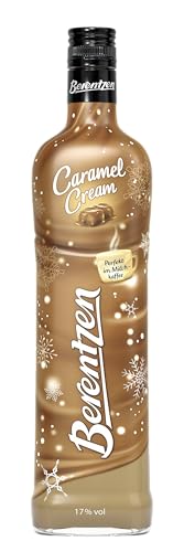 Berentzen | Caramel Cream | Der vollmundigen Geschmack von Karamell und zarter Creme | Pur, auf Eis oder im Milchkaffee | 0,7L | 17% Vol. von Berentzen