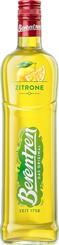 Berentzen | Zitrone | Erfrischend-spritziger Genuss mit sonnengereiften Zitronen | Perfekt als Shot oder im Longdrink | 0,7L | 15% Vol. von Berentzen
