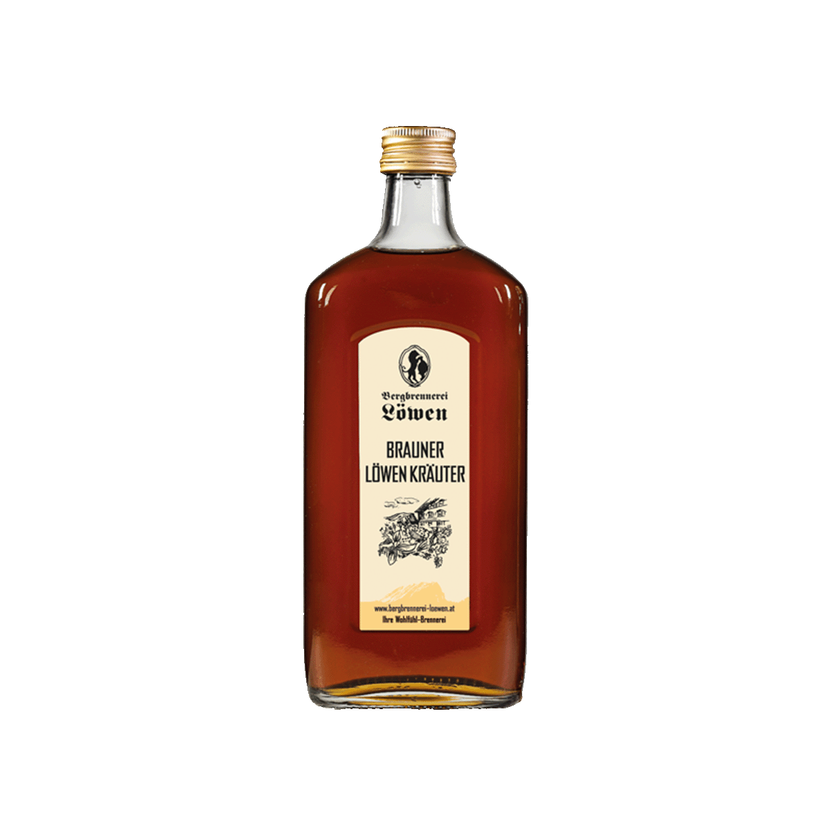 Brauner Löwen-Kräuter 32% vol. Brauner Löwen-Kräuter 32% vol. von Bergbrennerei Löwen
