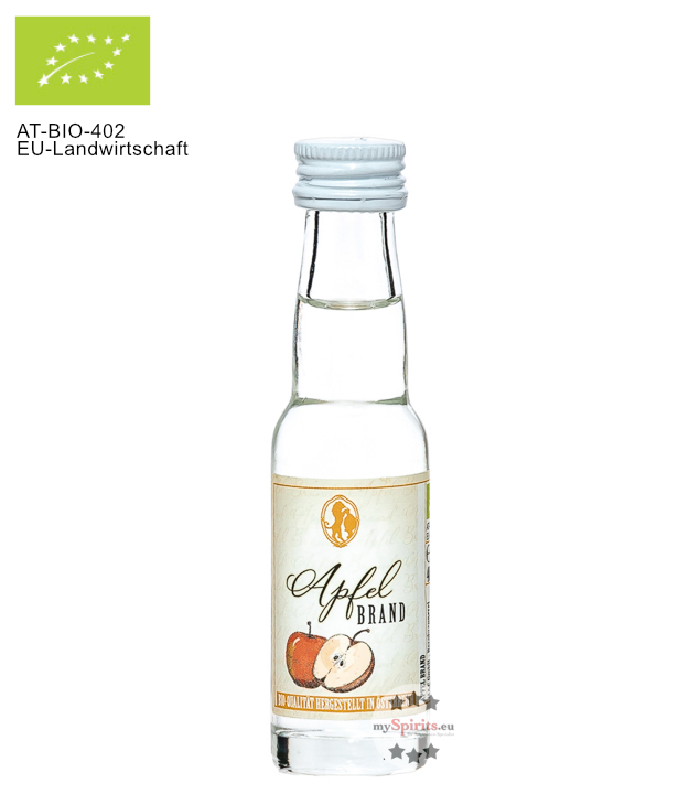 Löwen Apfelbrand Bio  (40 % vol, 0,02 Liter) von Bergbrennerei Löwen