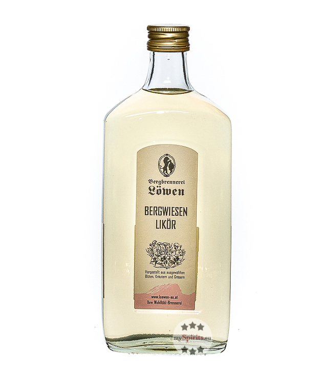 Löwen Bergwiesen-Likör (22% Vol., 0,5 Liter) von Bergbrennerei Löwen