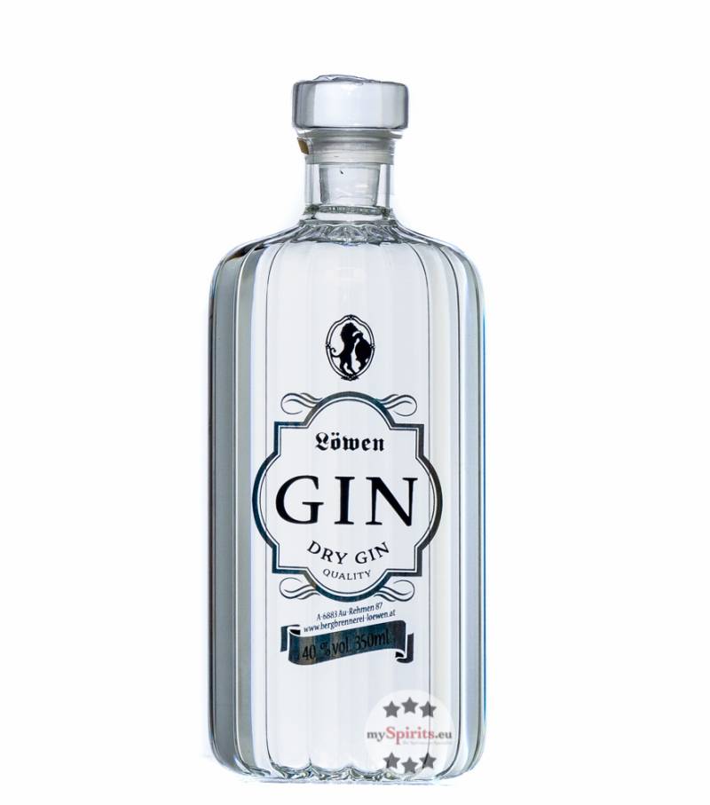 Löwen Dry Gin  (40 % vol., 0,35 Liter) von Bergbrennerei Löwen