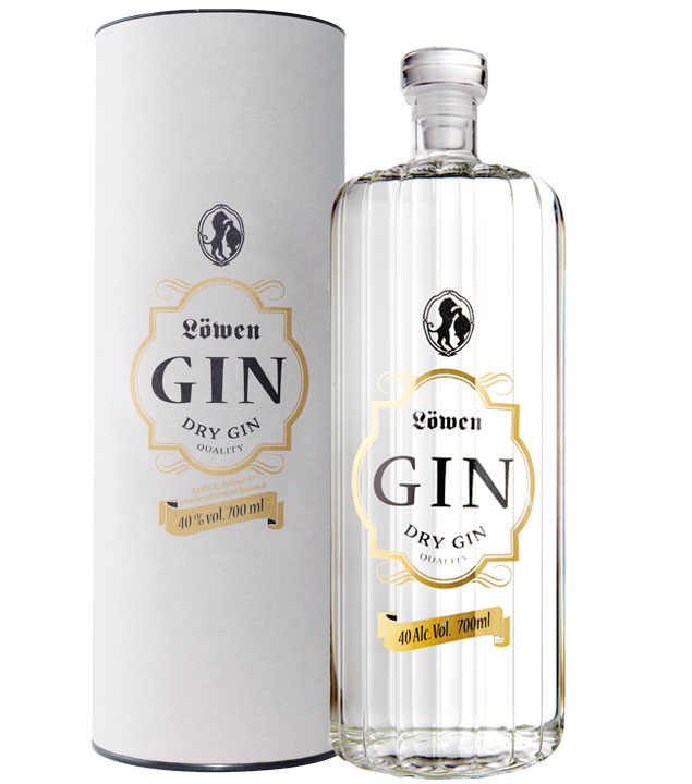 Löwen Dry Gin (40 % vol., 0,7 Liter) von Bergbrennerei Löwen