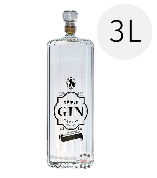 Löwen Dry Gin 3l (40 % Vol., 3,0 Liter) von Bergbrennerei Löwen