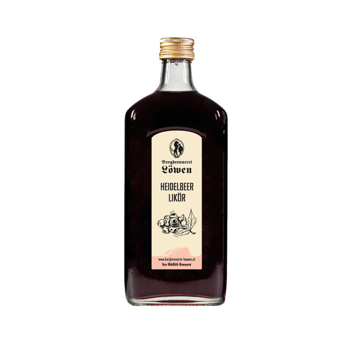Löwen Fruchtiger Heidelbeer-Likör 25% vol. Löwen Fruchtiger Heidelbeer-Likör 25% vol. von Bergbrennerei Löwen