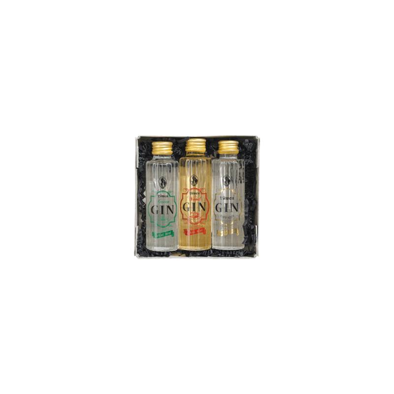 Löwen Gin Sampler, 3er Gin-Set von Bergbrennerei Löwen