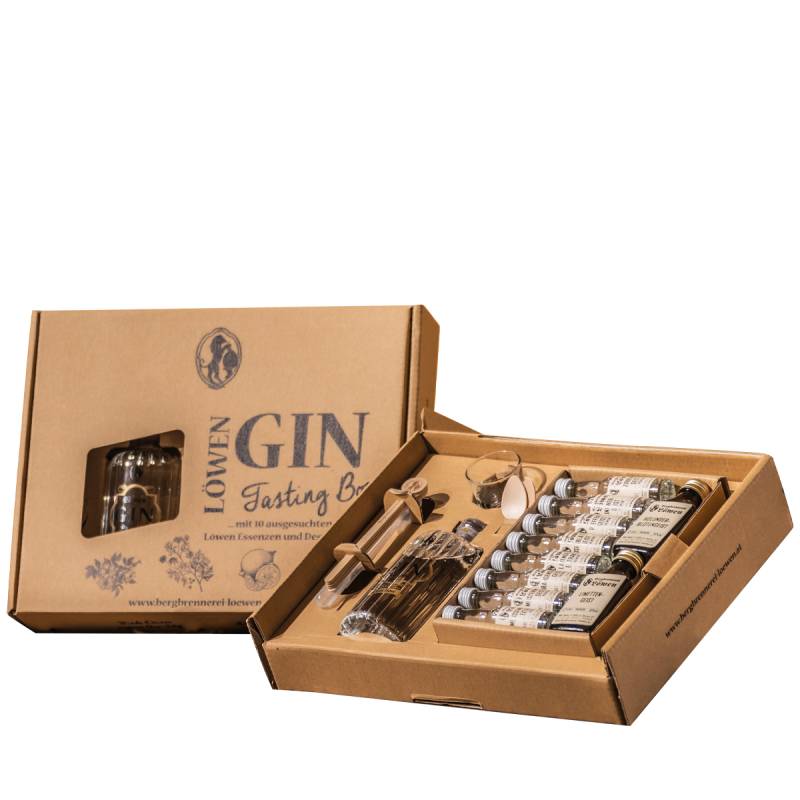 Löwen Gin Tasting Box 40% vol von Bergbrennerei Löwen