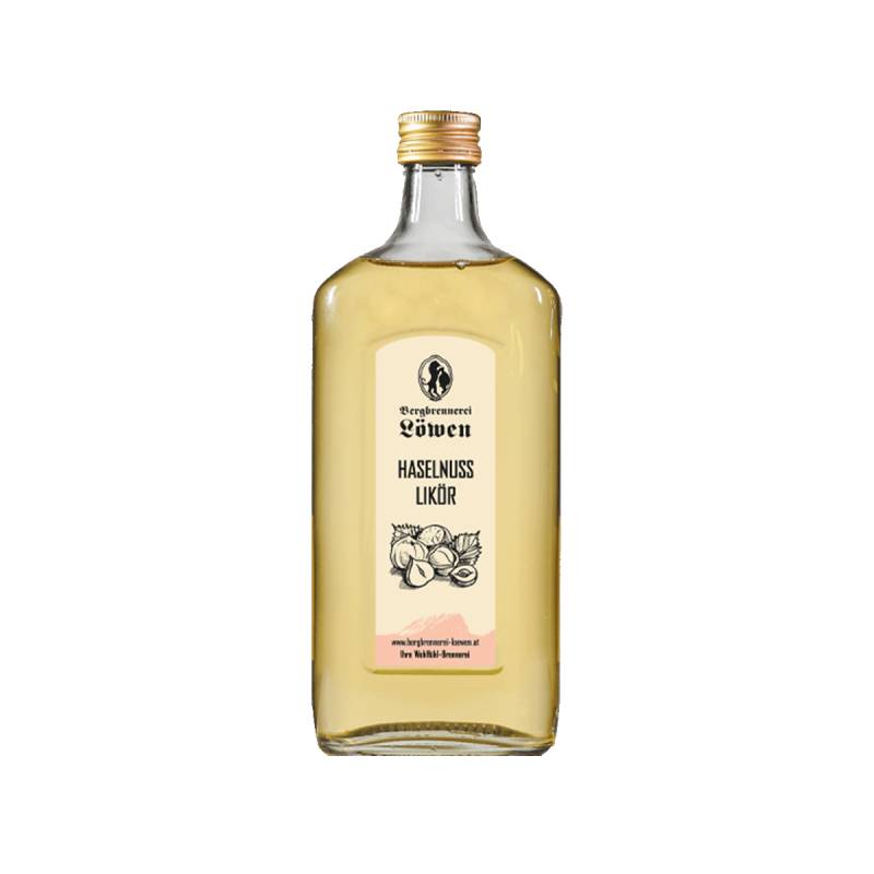 Löwen Haselnuss-Likör 25% vol. von Bergbrennerei Löwen
