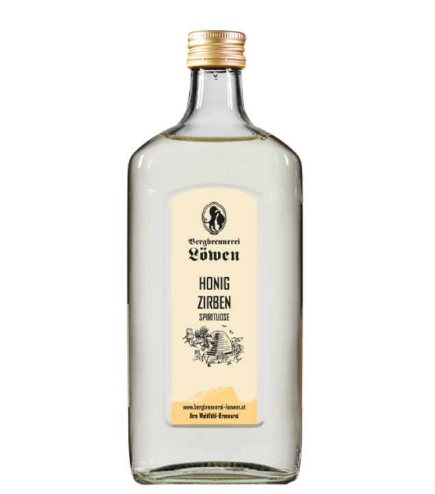 Löwen Honig-Zirbe (40% Vol., 0,5 Liter) von Bergbrennerei Löwen