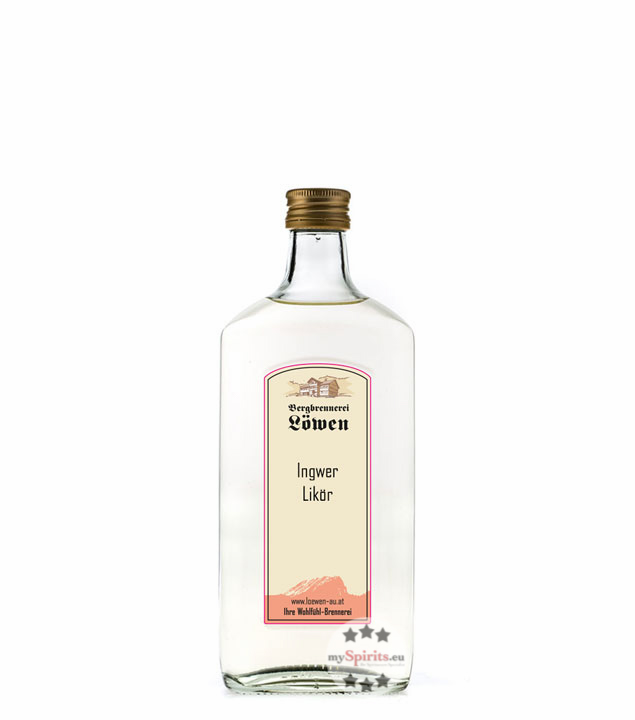 Löwen Ingwer Likör  (24 % Vol., 0,2 Liter) von Bergbrennerei Löwen