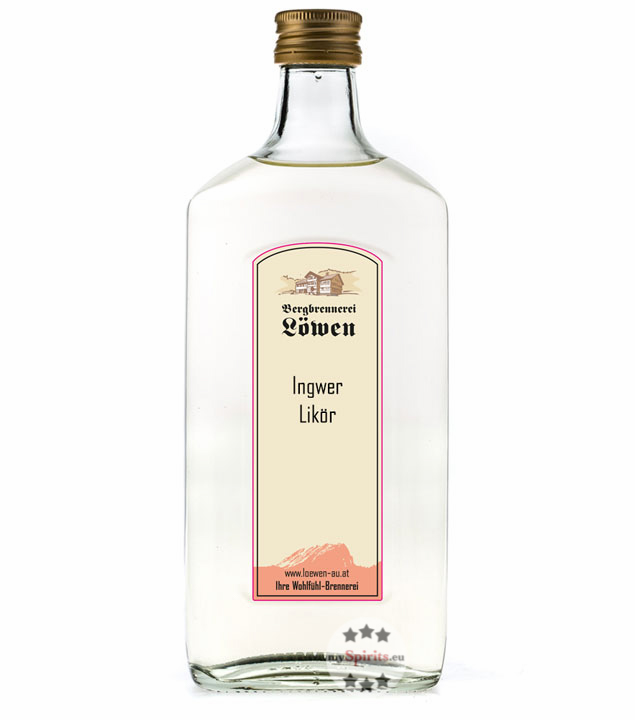 Löwen Ingwer Likör (24 % Vol., 0,5 Liter) von Bergbrennerei Löwen