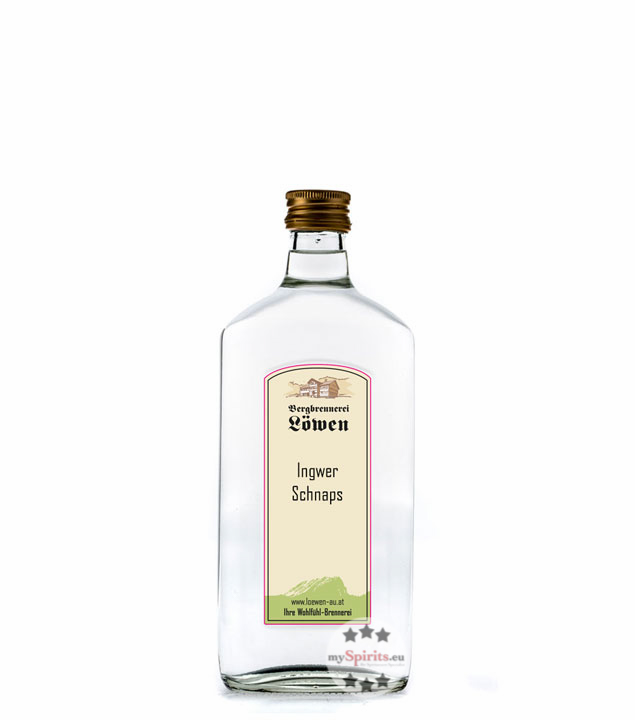 Löwen Ingwer Schnaps  (40 % Vol., 0,2 Liter) von Bergbrennerei Löwen