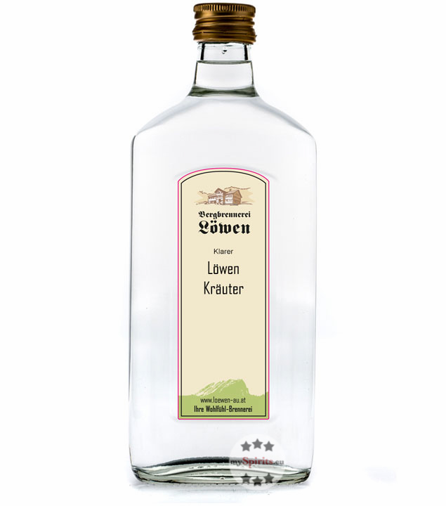 Löwen Klarer Löwen Kräuter (35% Vol., 0,5 Liter) von Bergbrennerei Löwen