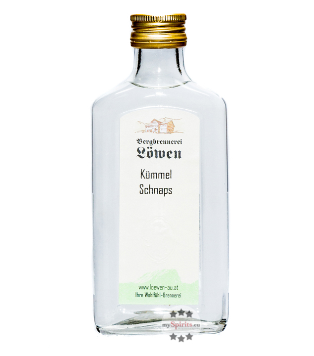 Löwen Kümmel Schnaps  (40 % Vol., 0,2 Liter) von Bergbrennerei Löwen