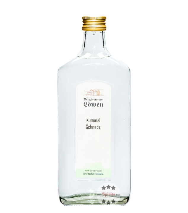 Löwen Kümmel Schnaps (40 % Vol., 0,5 Liter) von Bergbrennerei Löwen