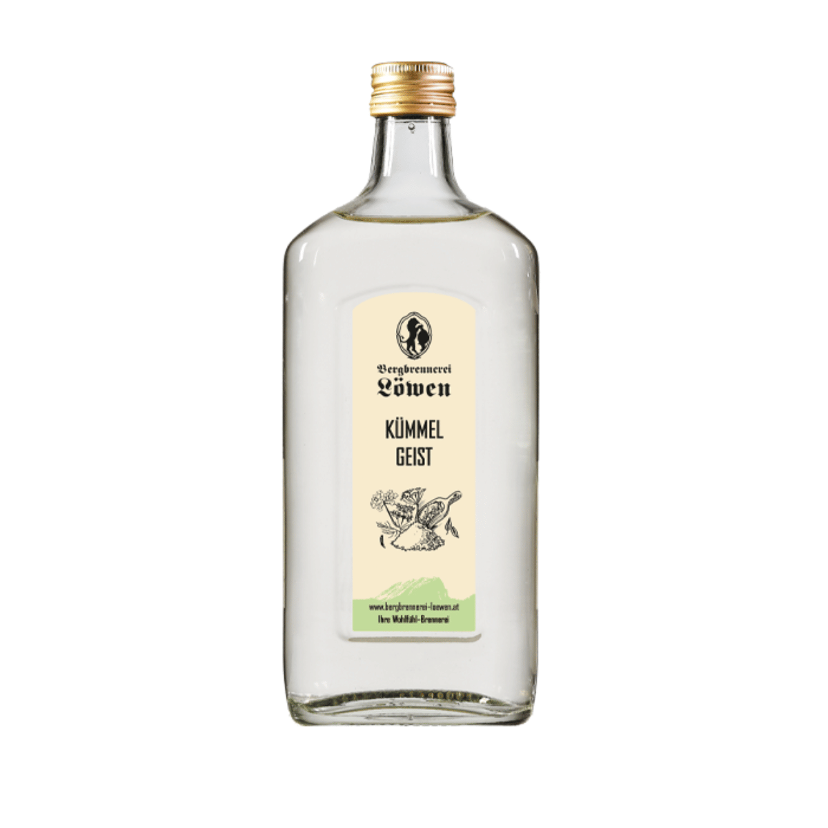 Löwen Kümmel Schnaps 40% vol. von Bergbrennerei Löwen