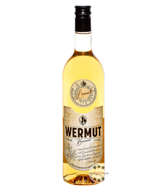 Löwen Lömut Wermut Bianco (17 % Vol., 0,75 Liter) von Bergbrennerei Löwen