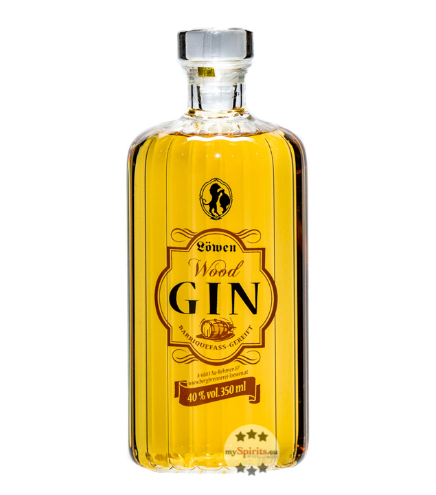 Löwen Wood Gin  (40 % vol., 0,35 Liter) von Bergbrennerei Löwen