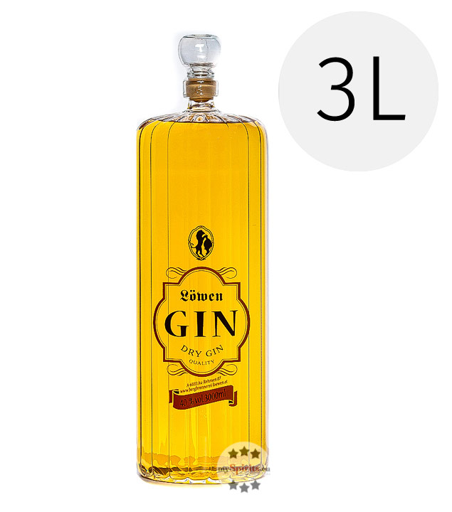 Löwen Wood Gin 3l (40 % Vol., 3,0 Liter) von Bergbrennerei Löwen