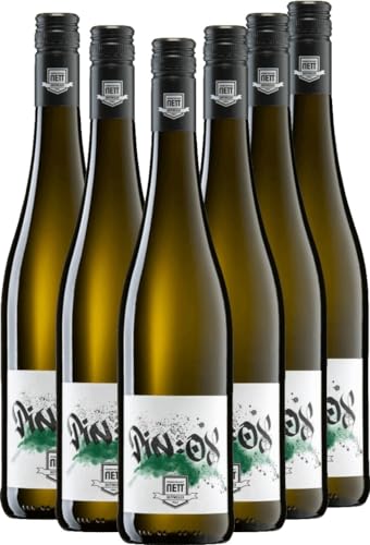 PIN:OX Weisswein-Cuvée trocken - Bergdolt-Reif & Nett - 6 x 0,75l VINELLO - 6er - Weinpaket inkl. kostenlosem VINELLO.weinausgießer von Bergdolt-Reif & Nett