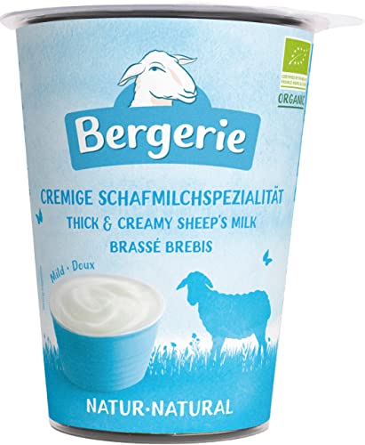Bergerie Schaf Bio BERGERIE Schafjoghurt Natur (6 x 400 gr) von Bergerie Schaf