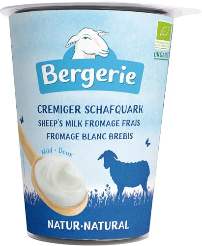 Bio-Schafquark Natur cremig gerührt 6 x 400 gr Bio-Schafquark Natur cremig gerührt 6 x 400 gr von Bergerie