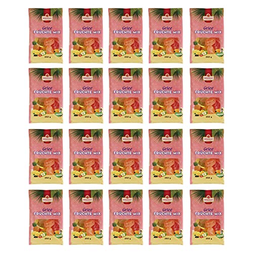20er Pack Berggold Gelee Früchte Mix 20 x 250 g 20er Pack Berggold Gelee Früchte Mix 20 x 250 g von Berggold