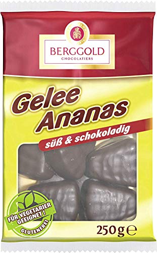 Berggold Gelee Ananas Schokoliert, 250 g Berggold Gelee Ananas Schokoliert, 250 g von Berggold