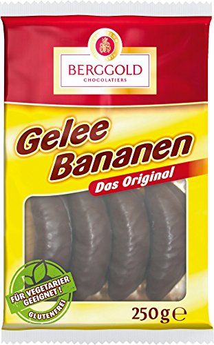 Berggold: Gelee-Bananen - 1 Packung à 250 gr von Berggold