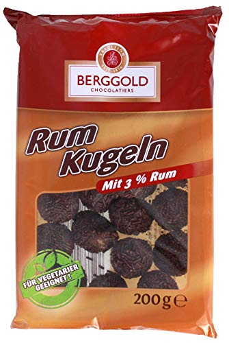 Berggold Rum-Kugeln Schokospezialität, Rum-Kugeln 200 g von Berggold