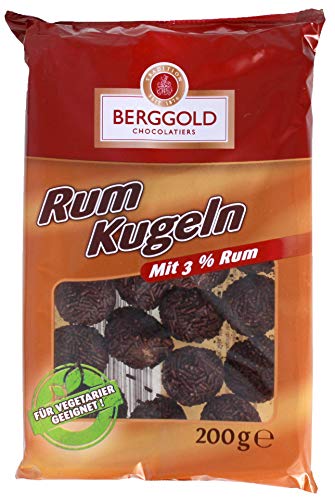 Berggold Rum-Kugeln Schokospezialität, Rum-Kugeln 200 g Berggold Rum-Kugeln Schokospezialität, Rum-Kugeln 200 g von Berggold