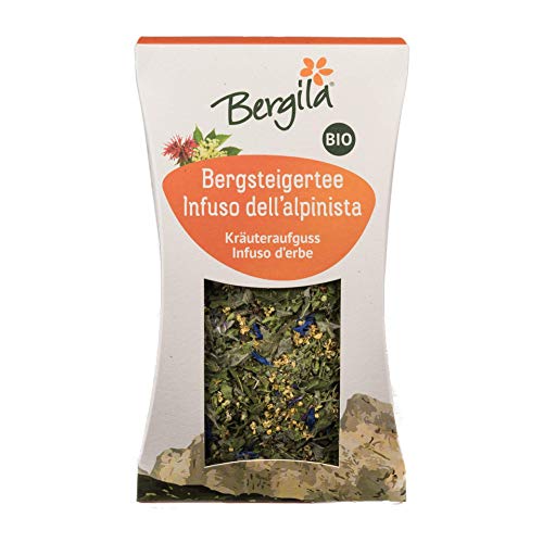 Bergila Tee - Bergsteigertee 25 g Bio - aus 100% natürlichen, biologischen Rohstoffen - kontrollierte und zertifizierte Qualität aus Südtirol von Bergila