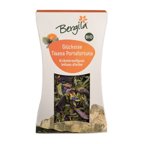 Bergila Tee - Glückstee 25 g - aus 100% natürlichen, biologischen Rohstoffen - kontrollierte und zertifizierte Qualität aus Südtirol von Bergila